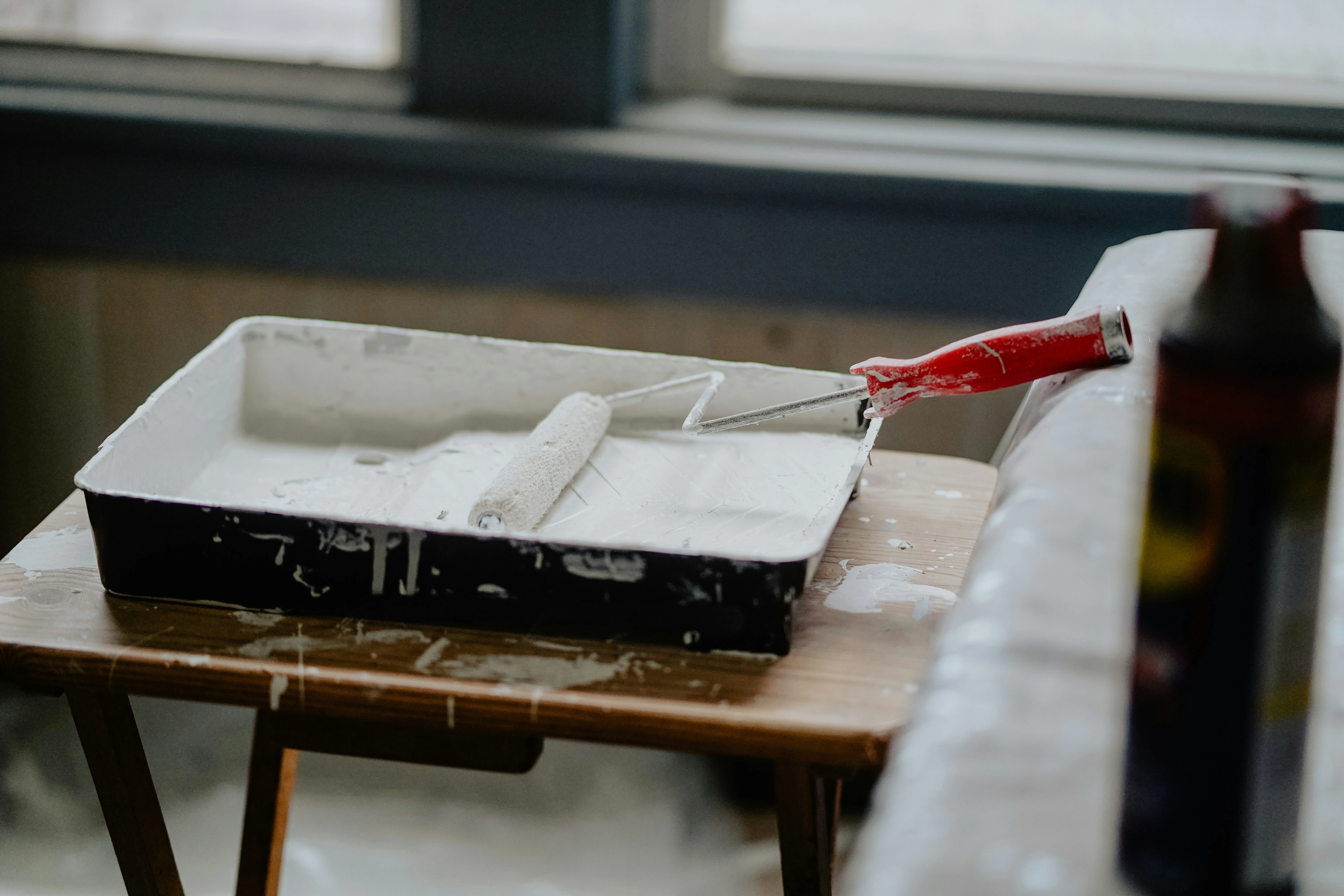 Interior remodeling preparation for kitchen or bathroom project in Metro Atlanta