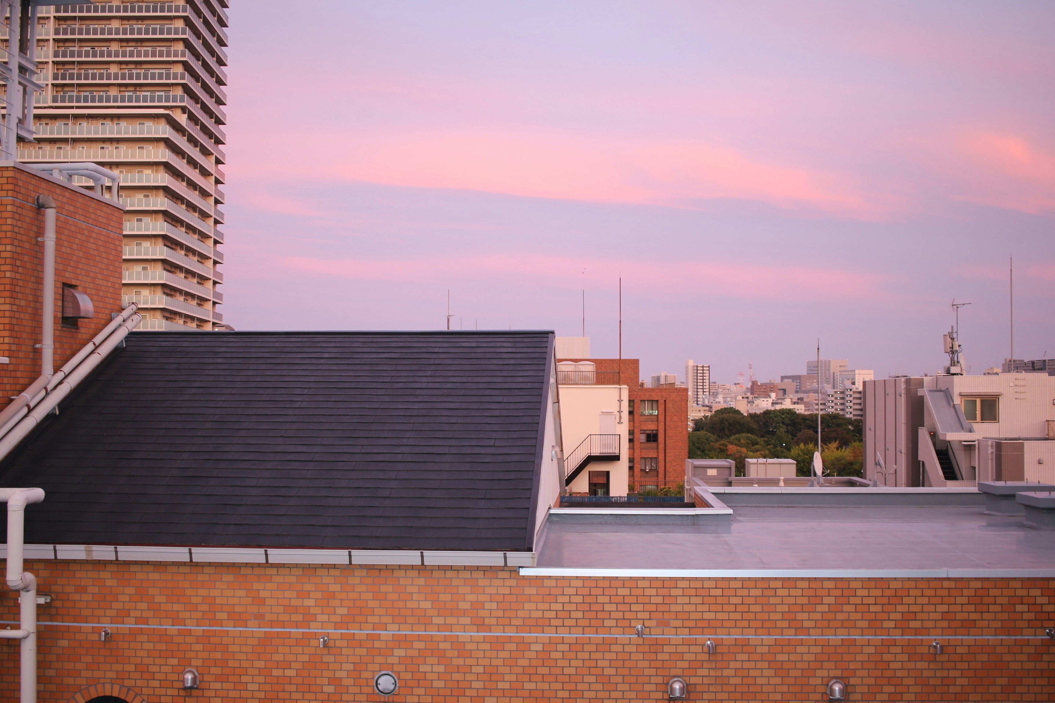 Protective roof coating application on commercial roof in Metro Atlanta